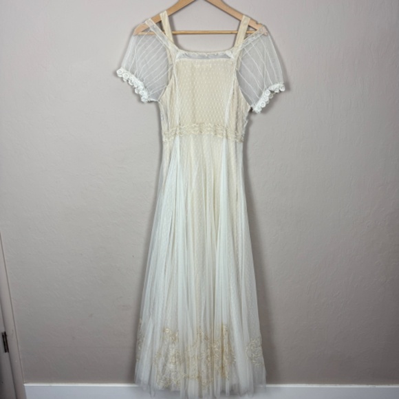 NATAYA Vintage Garden Party Gown in Ivory 40823 - Picture 10 of 16
